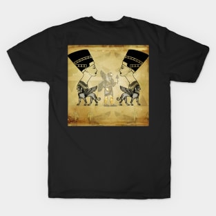 Egyptian ancient and cats T-Shirt